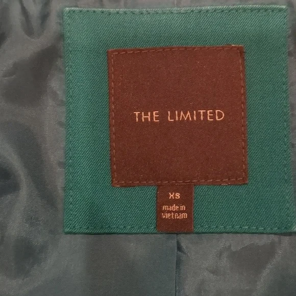 The Limited Kelly Green Blazer Size XS - Picture 2 of 5